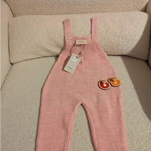 Pure Collection Soft Pink Knit Bodysuit